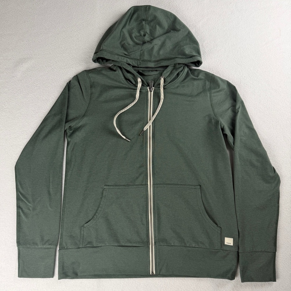 Vuori Women's Performance Hoodie Green XS VW268 - Picture 5 of 9